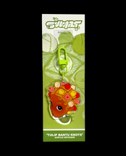 'Tulip Bantu Knots' Acrylic Keychain